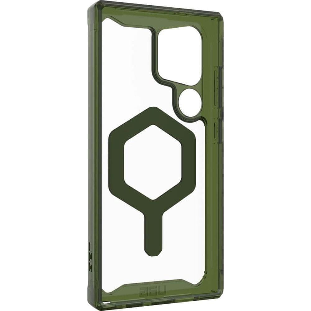 UAG obal Plyo Pro with Magnet, ice/olive - Samsung Galaxy S24 Ultra (214431114372)
